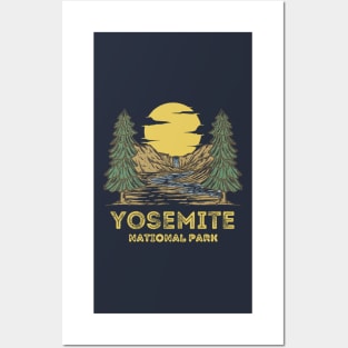 Yosemite National Park California Posters and Art